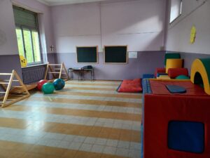 aula della scuola primaria di villafranca.